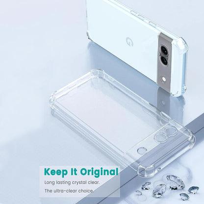 Maska za Google Pixel 9, Techsuit, Shockproof Clear, Prozirna
