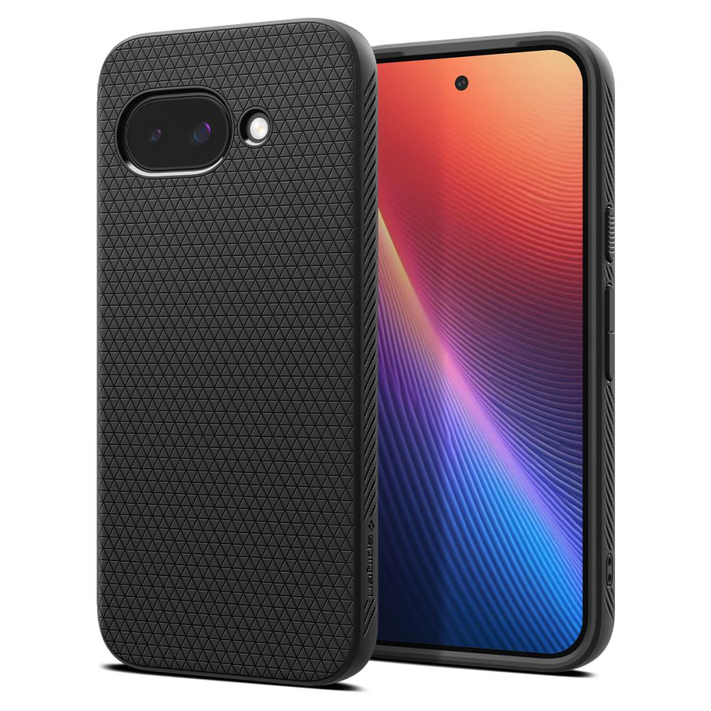 Futrola za Google Pixel 9a, Spigen, Liquid Air, Mat crna ACS09039