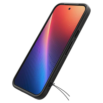Futrola za Google Pixel 9a, Spigen, Liquid Air, Mat crna ACS09039