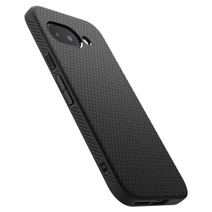 Futrola za Google Pixel 9a, Spigen, Liquid Air, Mat crna ACS09039