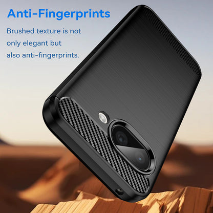 Maska za Google Pixel 9a, Techsuit, Karbon, Crna