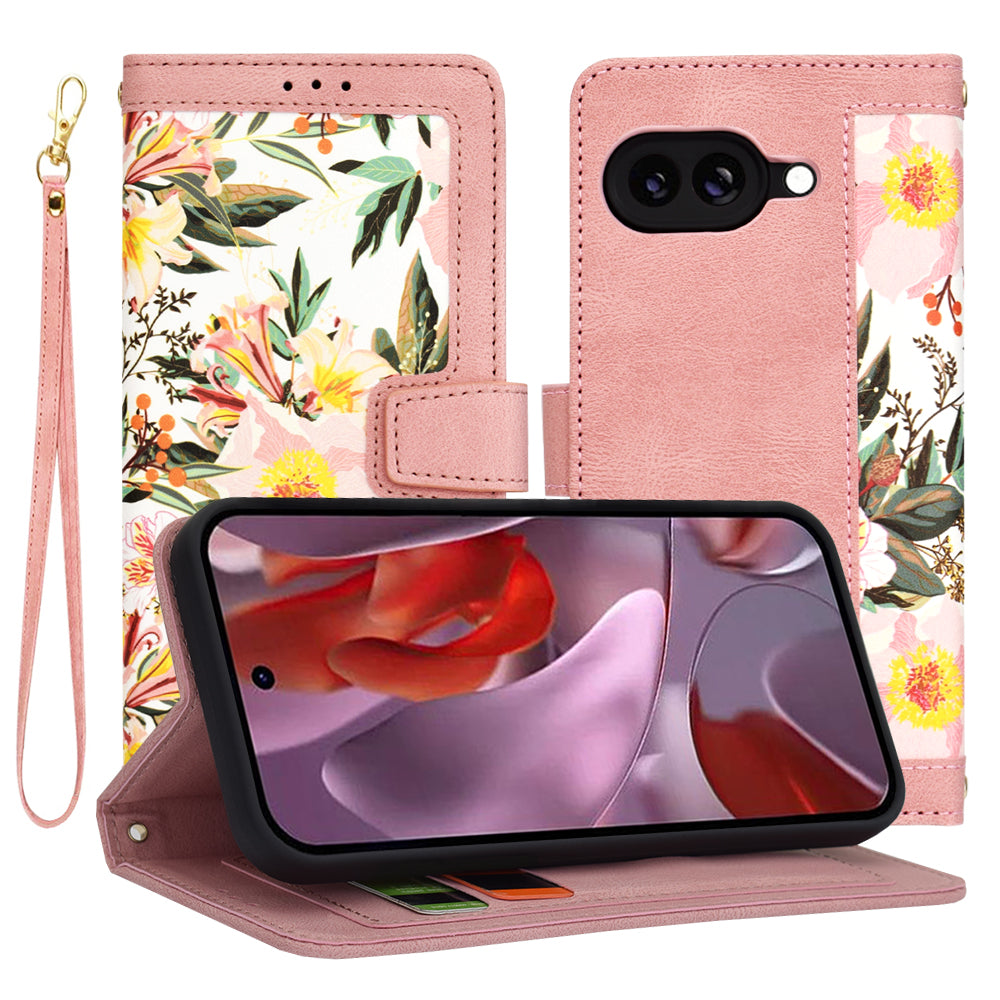 Futrola za Google Pixel 9a, Techsuit, FlipCraft, Roza