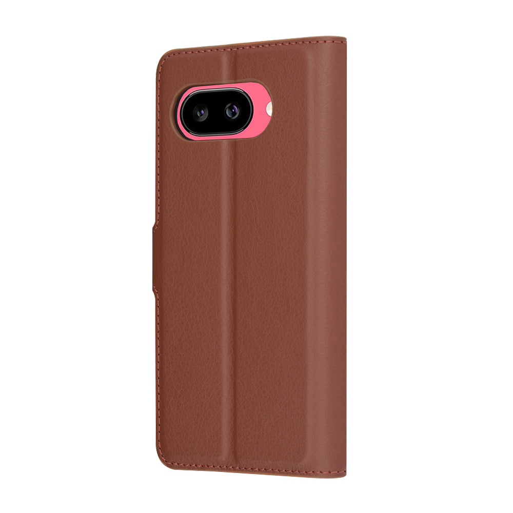 Futrola za Google Pixel 9a, Techsuit, Kožna Folio, Smeđa