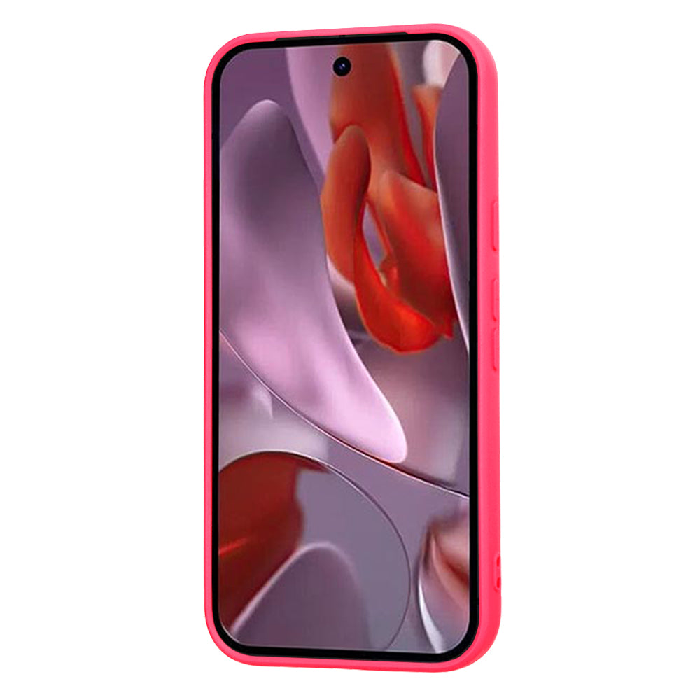 Maska za Google Pixel 9a, Techsuit, SoftFlex, Tamno Roza