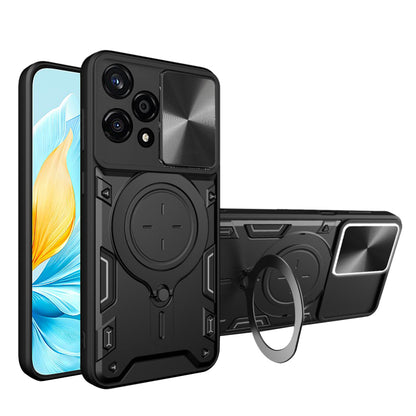 Maska za Honor 200 Lite, Techsuit, CamGuard Pro, Crna