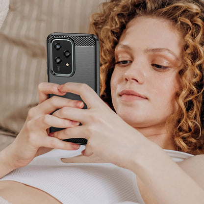 Maska za Honor 200 Lite, Techsuit, Karbon, Plava