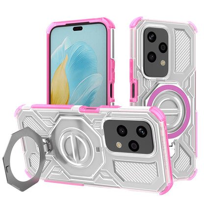 Maska za Honor 200 Lite, Techsuit, Carbon Shield Pro, Roza