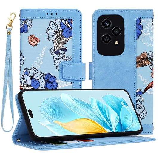 Maska za Honor 200 Lite, Techsuit, FlipCraft, Plava