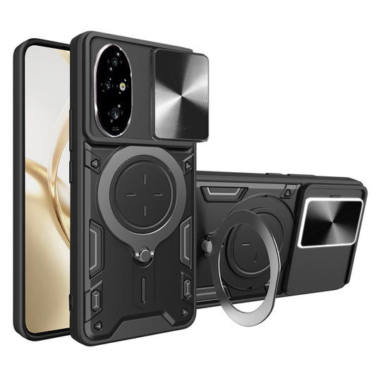 Maska za Honor 200 Pro, Techsuit, CamGuard Pro, Crna