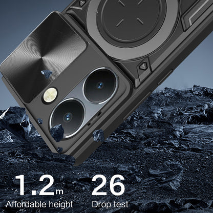 Maska za Honor 200 Pro, Techsuit, CamGuard Pro, Crna
