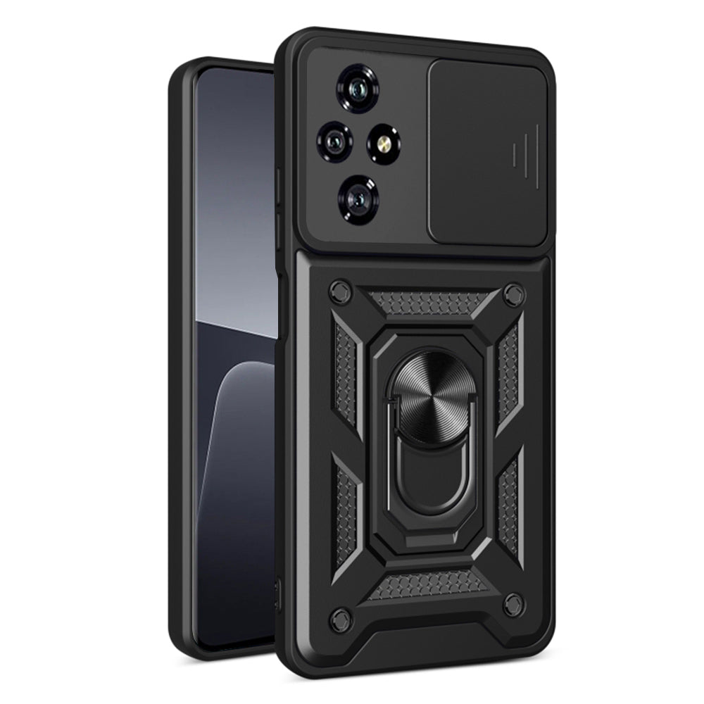 Maska za Honor 200 Pro, Techsuit, CamShield, Crna