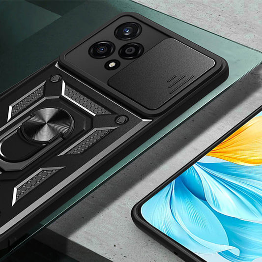 Maska za Honor 200 Pro, Techsuit, CamShield, Crna