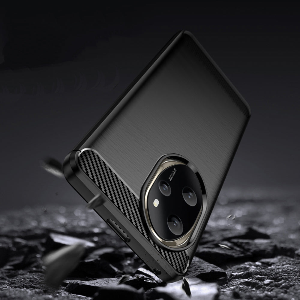 Maska za Honor 200 Pro, Techsuit, Karbon, Crna