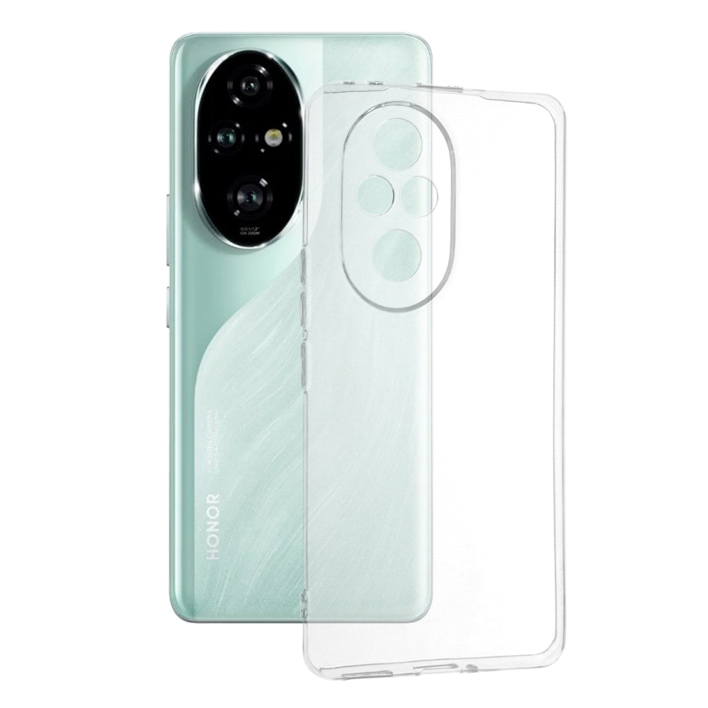 Maska za Honor 200 Pro, Techsuit, Prozirna, Transparentna