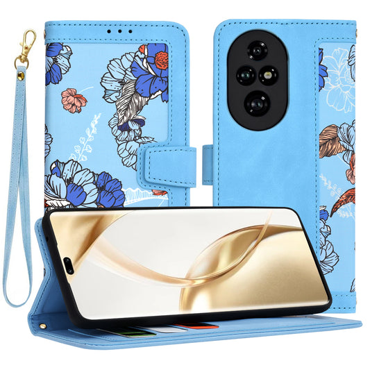Futrola za Honor 200 Pro, Techsuit, FlipCraft, Plava