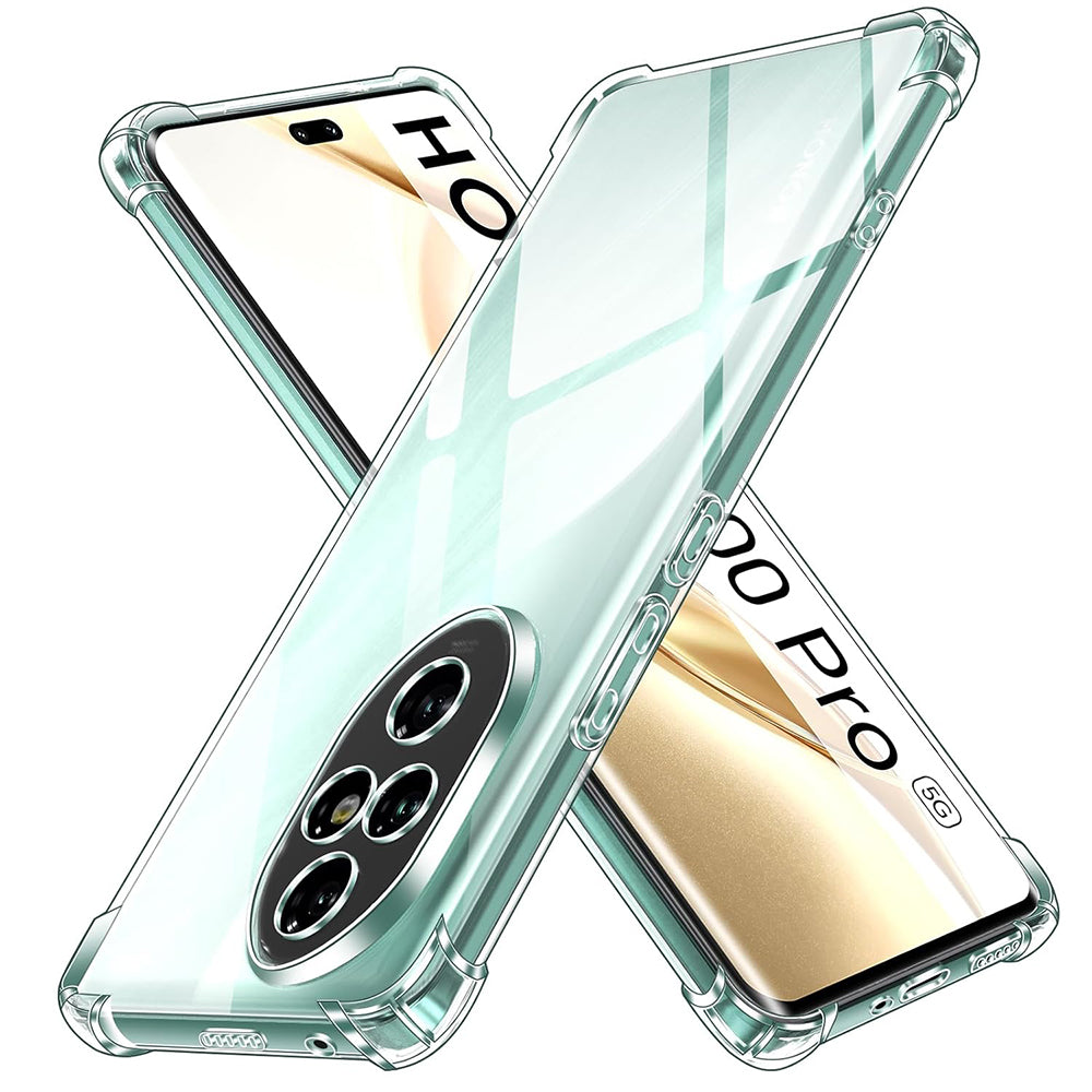 Maska za Honor 200 Pro, Techsuit, Shockproof Clear, Prozirna