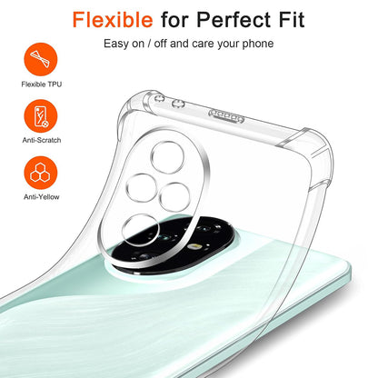 Maska za Honor 200 Pro, Techsuit, Shockproof Clear, Prozirna