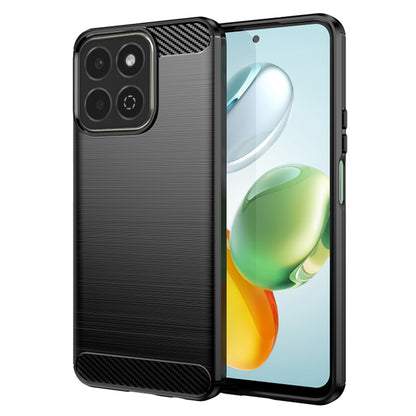 Maska za Honor 200 Smart, Techsuit, Karbon, Crna