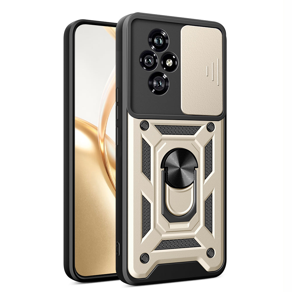 Futrola za Honor 200, Techsuit, CamShield, Zlatna