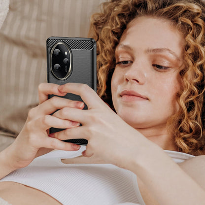 Futrola za Honor 200, Techsuit, Karbon, Crna