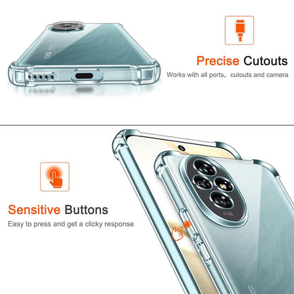 Maska za Honor 200, Techsuit, Shockproof Clear, Prozirna