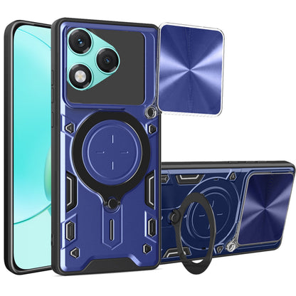 Maska za Honor 400 Lite, Techsuit, CamGuard Pro, Plava