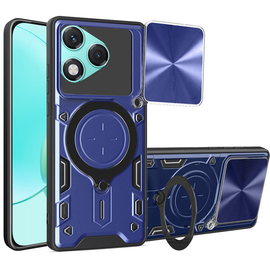 Maska za Honor 400 Lite, Techsuit, CamGuard Pro, Plava