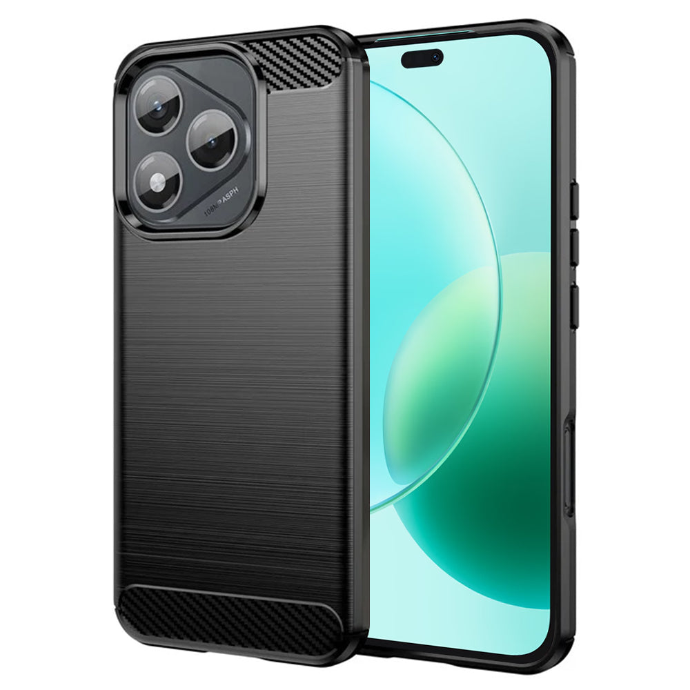 Maska za Honor 400 Lite, Techsuit, Karbon, Crna
