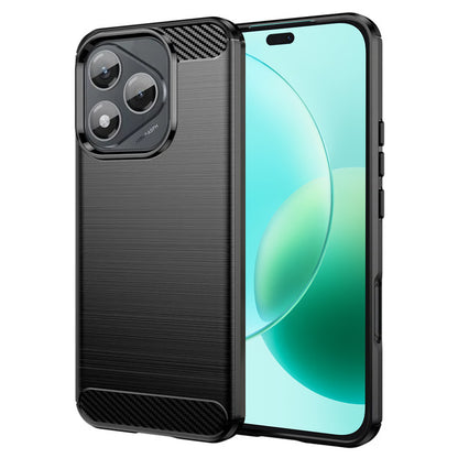 Maska za Honor 400 Lite, Techsuit, Karbon, Crna