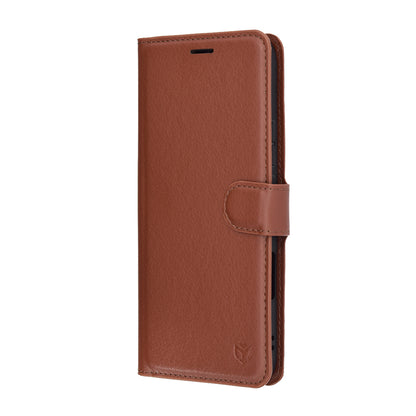 Futrola za Honor 400 Lite, Techsuit, Kožna Folio, Smeđa