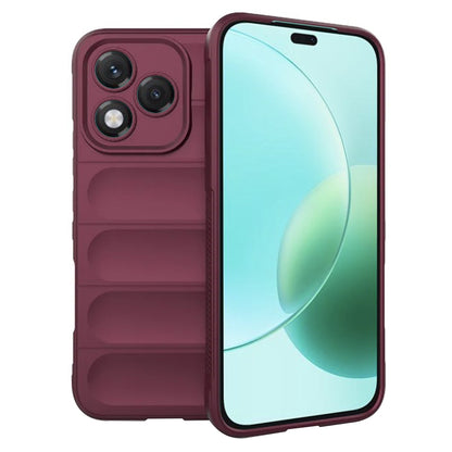 Maska za Honor 400 Lite, Techsuit, Magic Shield, Bordo