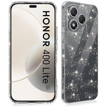 Maska za Honor 400 Lite, Techsuit, SparkleSkin, Prozirna