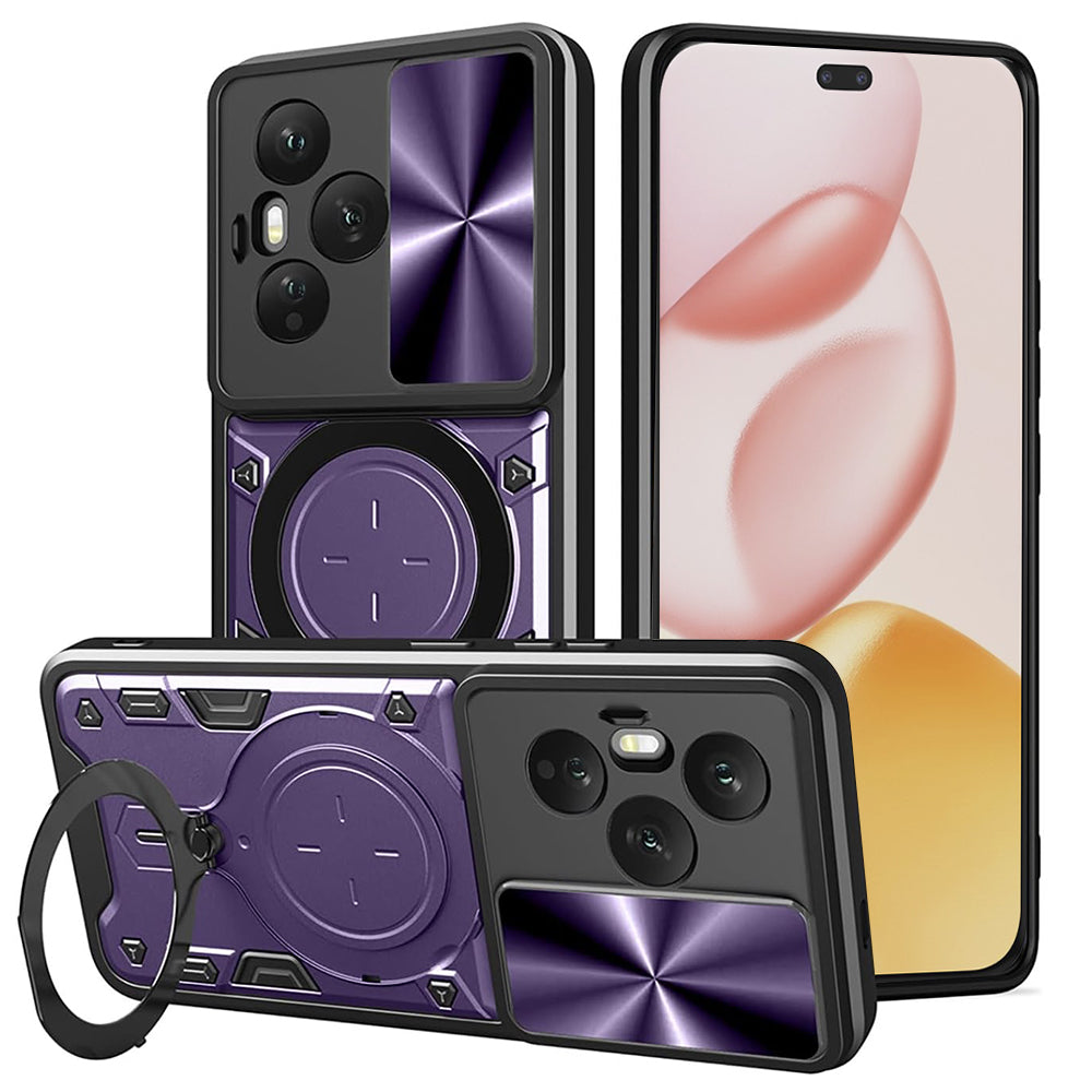 Maska za Honor 400 Pro, Techsuit, CamGuard Pro, Ljubičasta