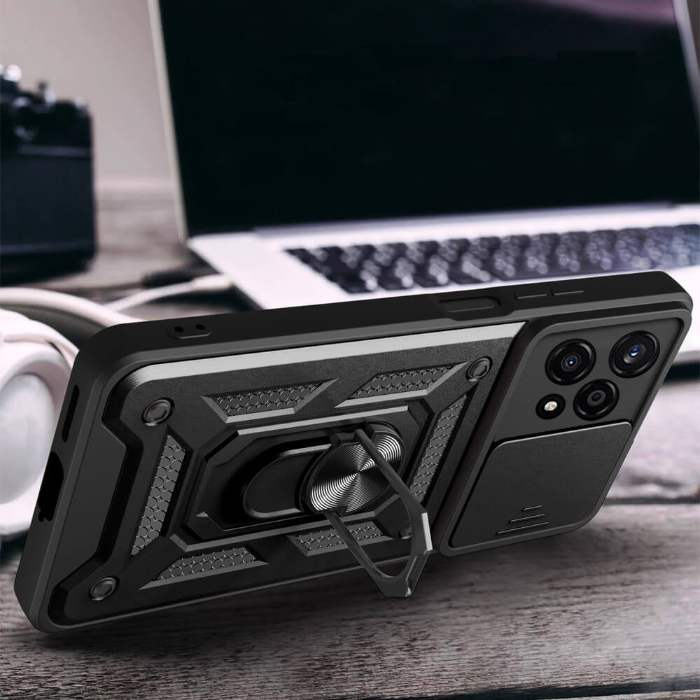 Maska za Honor 400 Pro, Techsuit, CamShield, Plava