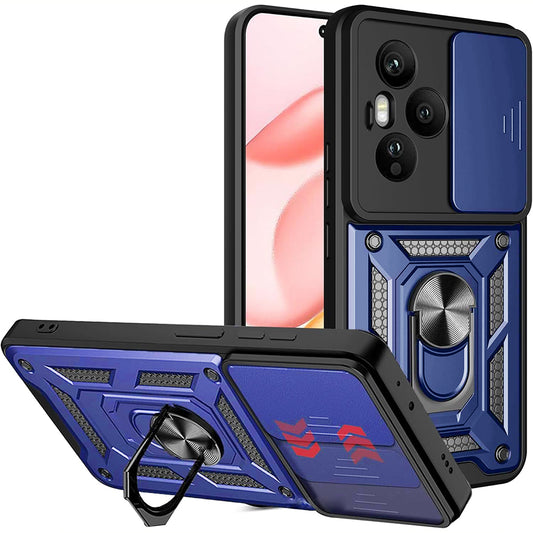 Maska za Honor 400 Pro, Techsuit, CamShield, Plava
