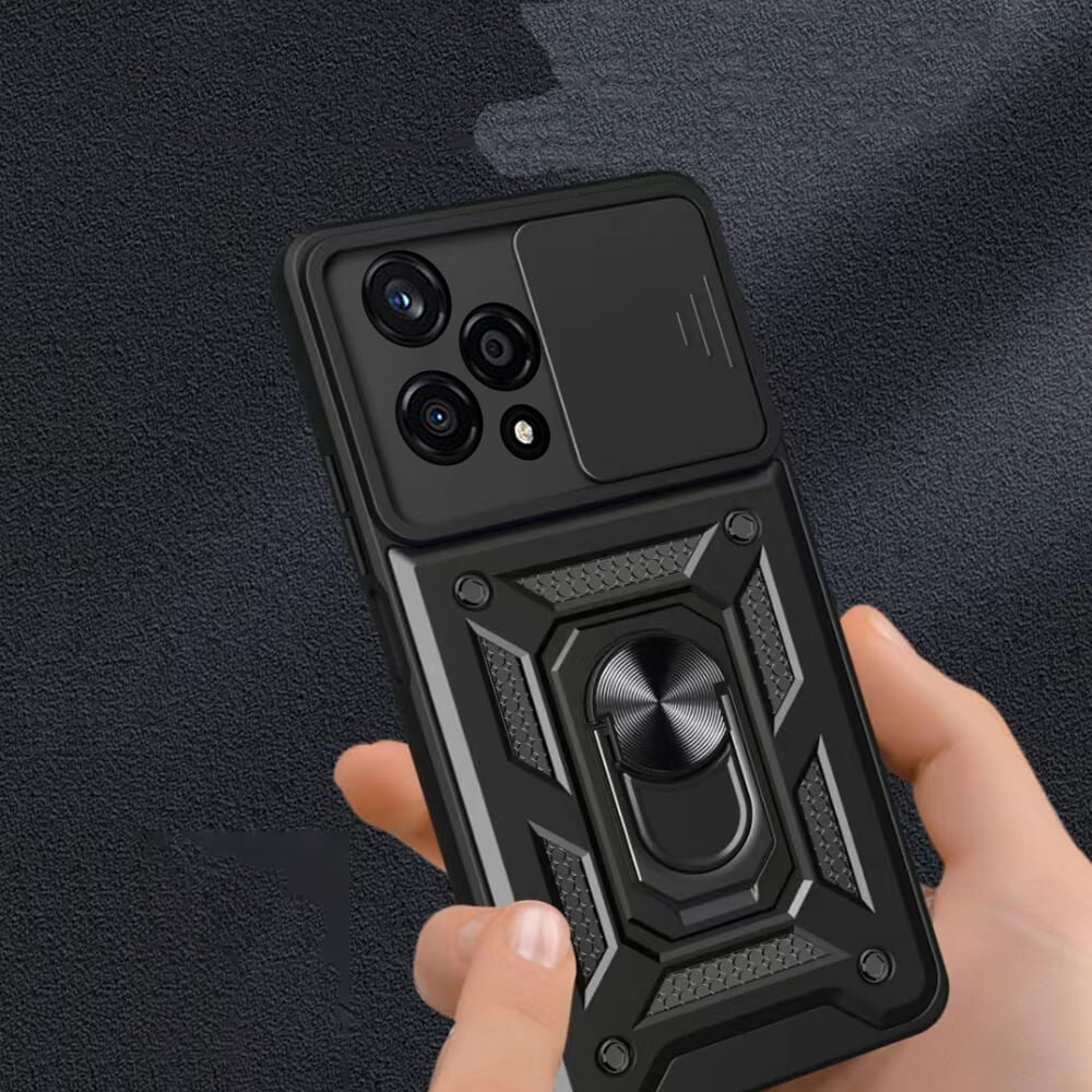 Maska za Honor 400 Pro, Techsuit, CamShield, Zelena