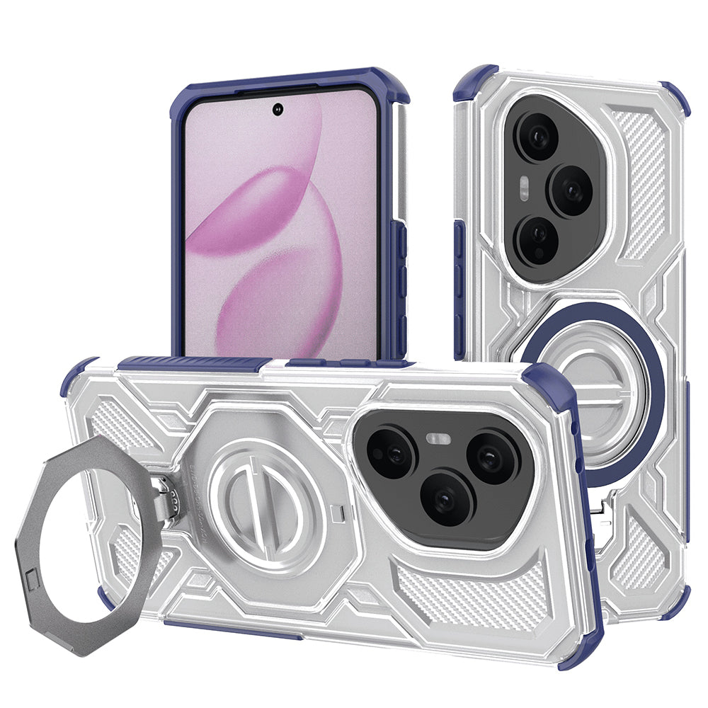 Futrola za Honor 400 Pro, Techsuit, Carbon Shield Pro, Plava