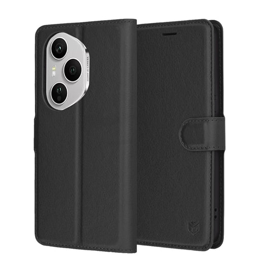 Futrola za Honor 400 Pro, Techsuit, Kožna Folio, Crna