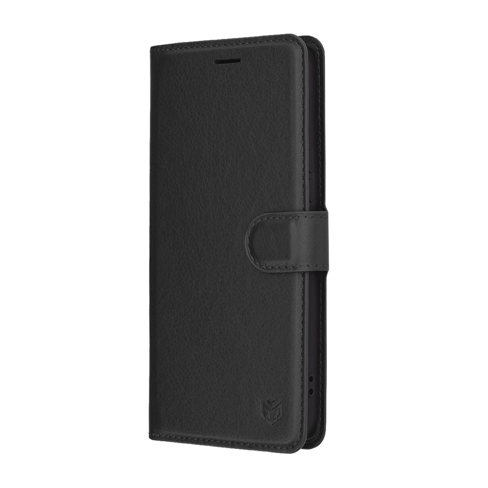 Futrola za Honor 400 Pro, Techsuit, Kožna Folio, Crna