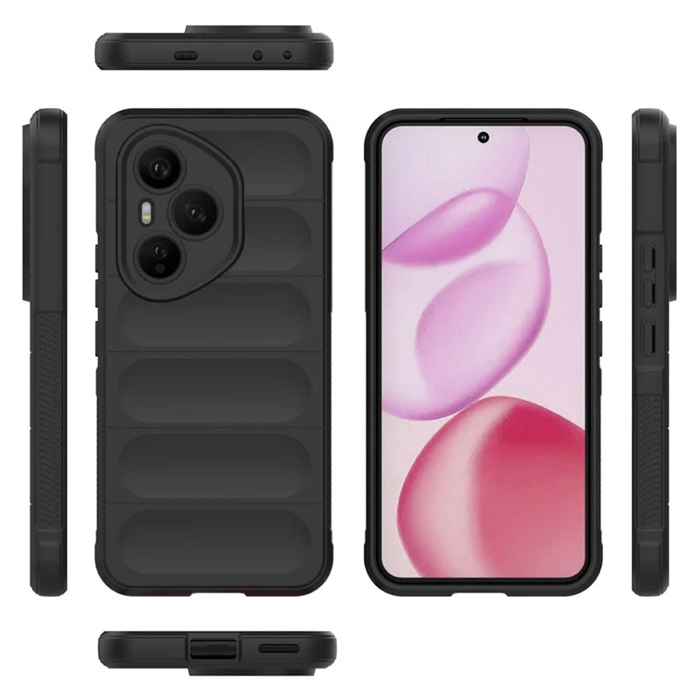 Maska za Honor 400 Pro, Techsuit, Magic Shield, Crna