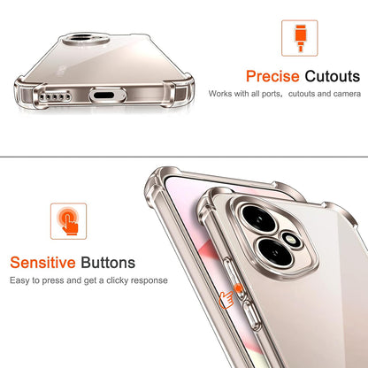 Maska za Honor 400 Pro, Techsuit, Shockproof Clear, Prozirna
