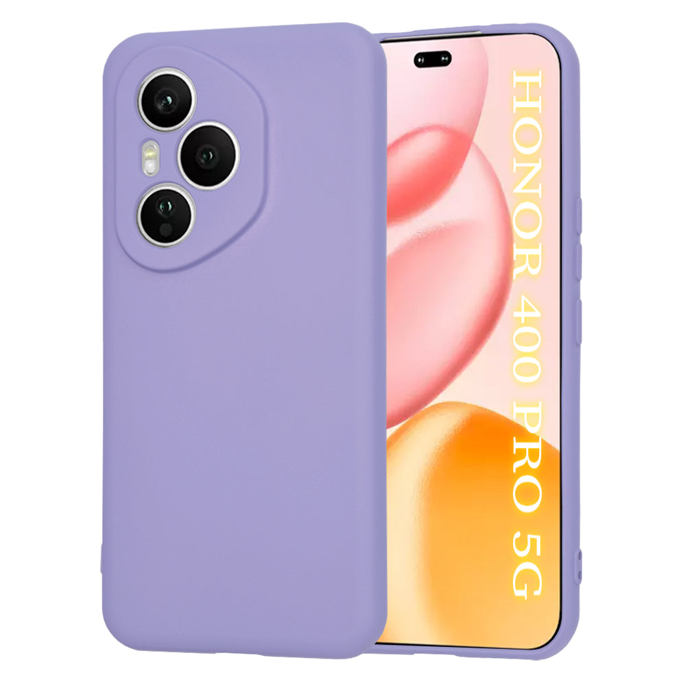 Maska za Honor 400 Pro, Techsuit, SoftFlex, Svijetlo Ljubičasta