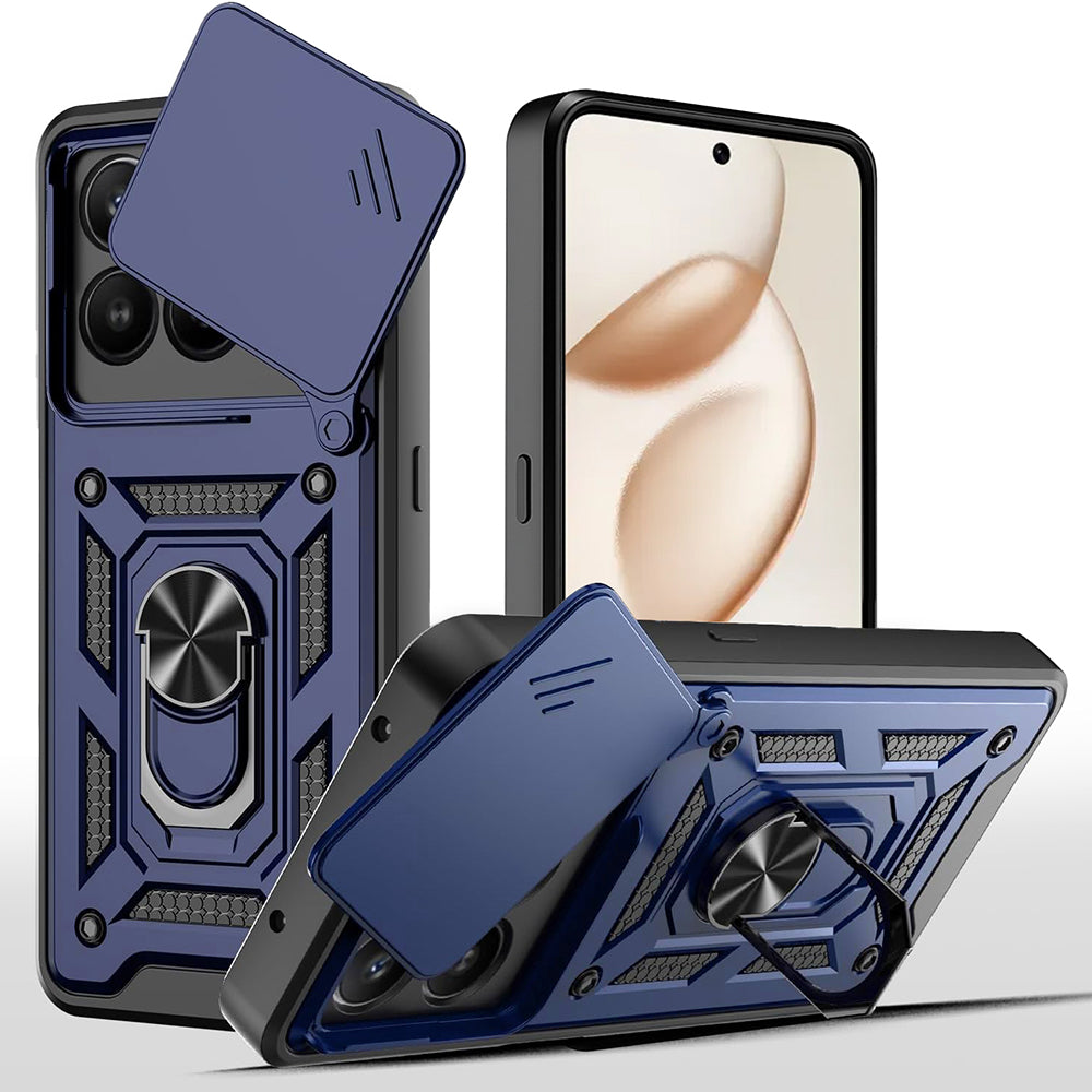 Futrola za Honor 400 Smart 4G / X7d 4G / 400 Smart 5G, Techsuit, CamShield, Plava