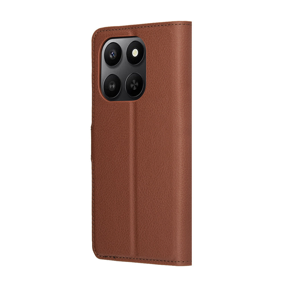 Futrola za Honor 400 Smart 4G / X7d 4G / 400 Smart 5G, Techsuit, Leather Folio, smeđa