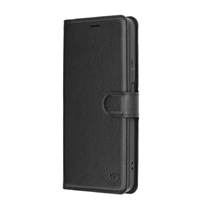 Futrola za Honor 400 Smart 4G / X7d 4G / 400 Smart 5G, Techsuit, Kožna Folio, Crna
