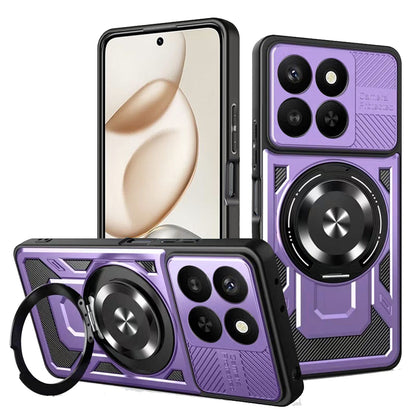 Futrola za Honor 400 Smart 4G / X7d 4G / 400 Smart 5G, Techsuit, RuggedCam, Ljubičasta
