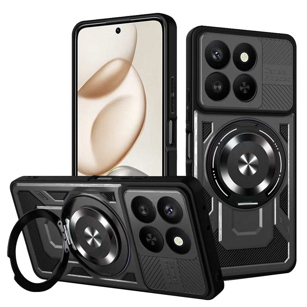 Futrola za Honor 400 Smart 4G / X7d 4G / 400 Smart 5G, Techsuit, RuggedCam, Crna