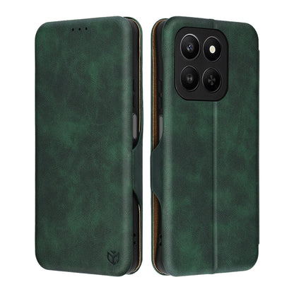 Futrola za Honor 400 Smart 4G / X7d 4G / 400 Smart 5G, Techsuit, Safe Wallet Plus, Zelena