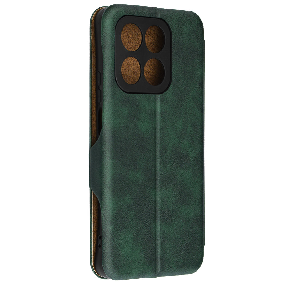 Futrola za Honor 400 Smart 4G / X7d 4G / 400 Smart 5G, Techsuit, Safe Wallet Plus, Zelena