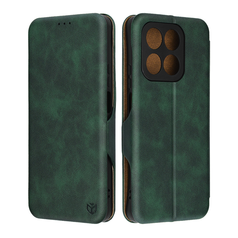 Futrola za Honor 400 Smart 4G / X7d 4G / 400 Smart 5G, Techsuit, Safe Wallet Plus, Zelena
